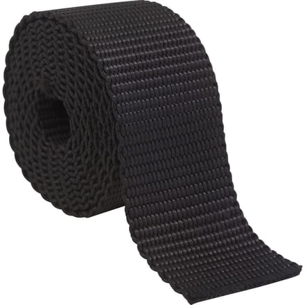 Webbing metergoed, zwart