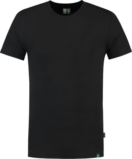 Tricorp T-shirt fitted - Rewear - zwart - maat M