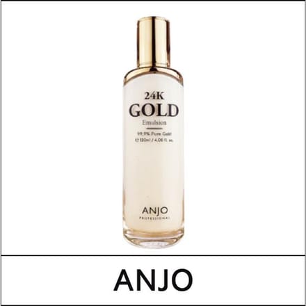 [Anjo] (sj1) Professional 24K Gold Emulsion 120ml white