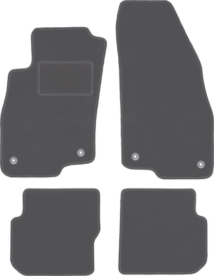 Grafiet automatten voor: Alfa Romeo Mito hatchback (2008-2019)