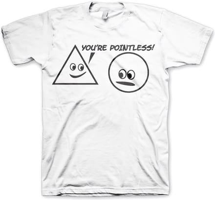 Hybris You're Pointless T-shirt White
