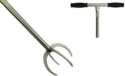 De Wit Lange woeler tuinklauw met buissteel 85 cm