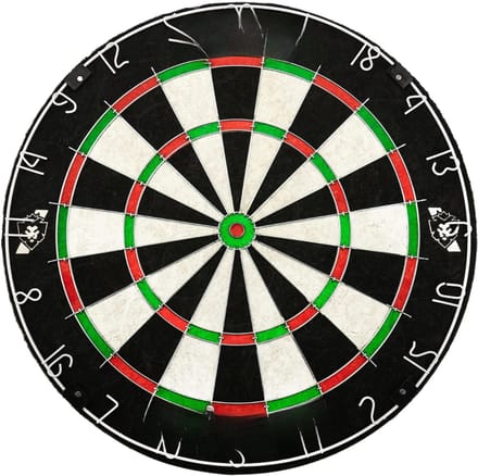 AHD® Dartbord - Dartborden - Dartbord Ring - Zwart - ‎46cm x 46cm x 5cm