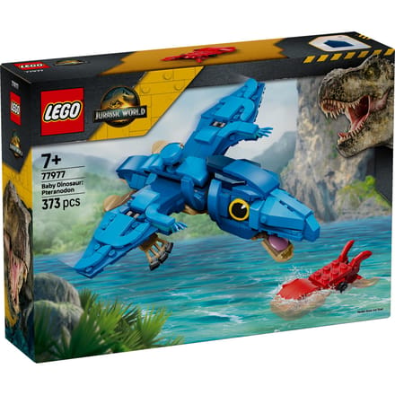 LEGO Jurassic World 77977 Babydinosaurus Pteranodon Bouwset - Bouwbare Schattige Dinospeelgoed voor Kinderen en Collectors