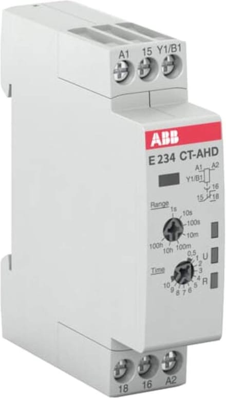 ABB CT-AHD/0 05S-100H/24 ABB TIJDRELAIS AFVALVERTRAAGD