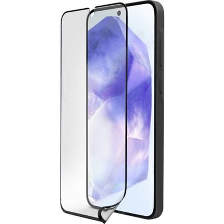 Hama screenprotector geschikt voor Galaxy A56 - Super Hybrid - Met montagehulp - D3O-gelicentieerd