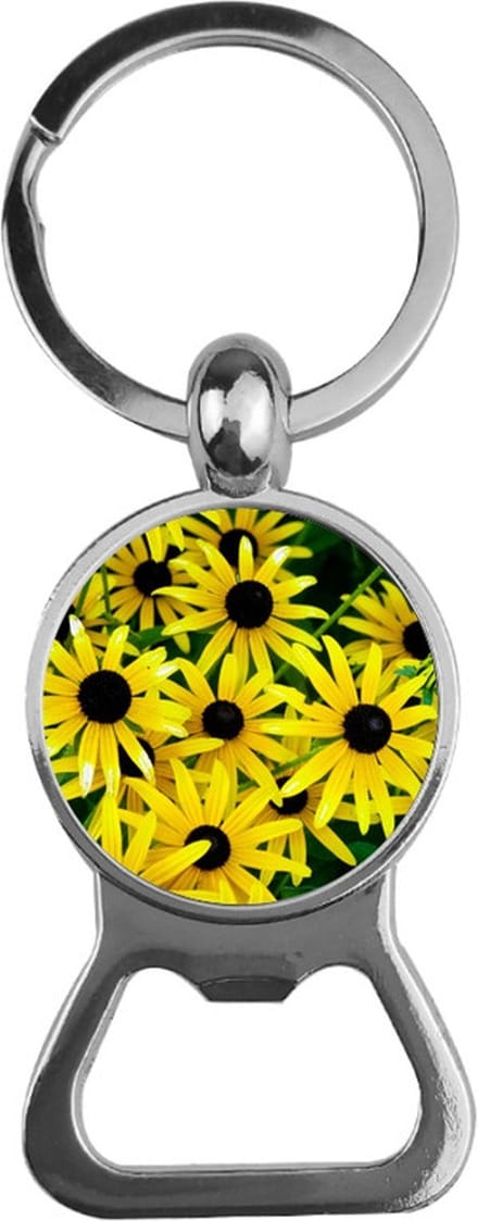 Bieropener Glas - Bloemen