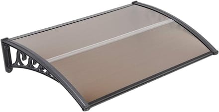 Deurluifel voor Voordeur en Raam - Polycarbonaat Overkapping 60x100 cm