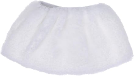 Microvezel Doekpads - Stoomreiniger Covers - Grondig Reinigen - Wasbaar & Herbruikbaar - Standaard Maat - Wit