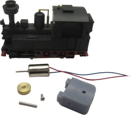 micromotor HSR002F HOe motor ombouwset voor Roco Dampf