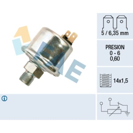 Sensor, oliedruk FAE 14580