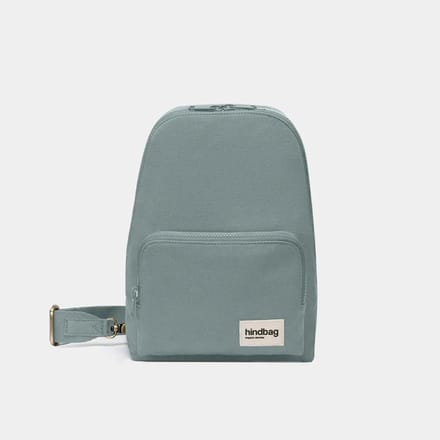 Hindbag schoudertas Felix mint - 100% biologisch katoen