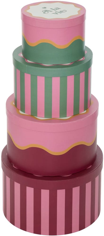 Atmosphera Kids Opbergdozen Chéri - Set van 4 stuks - Multi