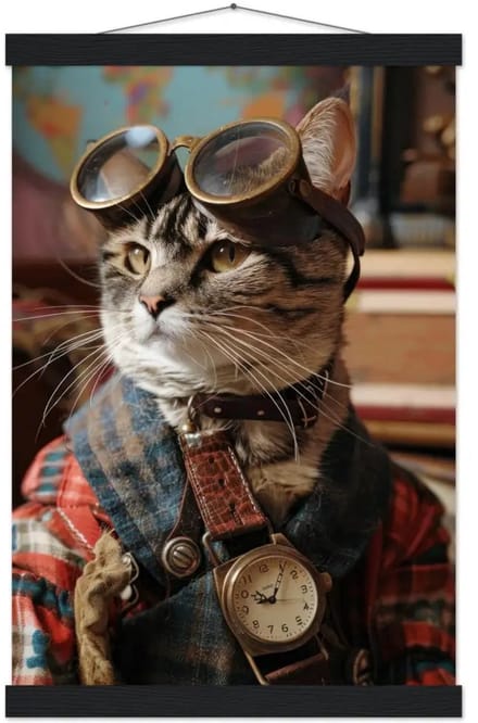 st tropez art schoolposter - bombay kat