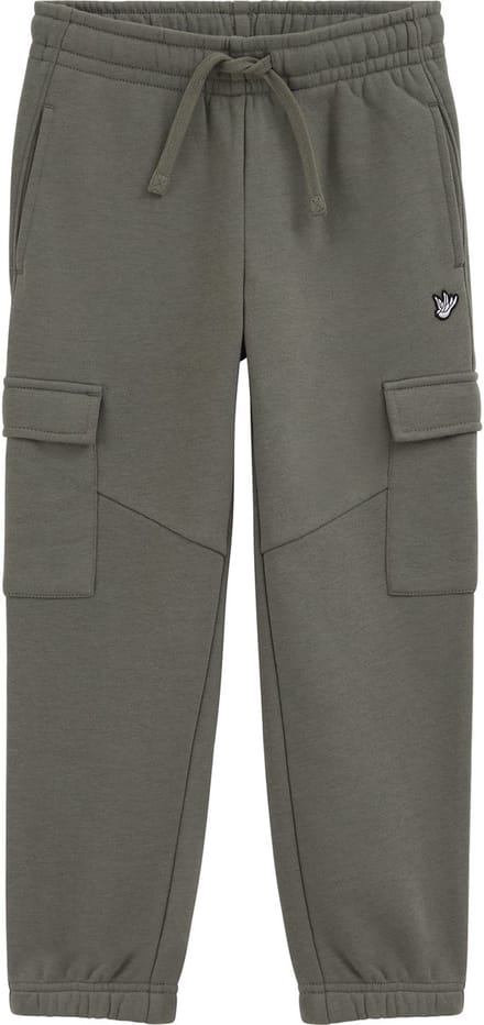 WE Fashion Jongens regular fit joggingsbroek met cargozakken
