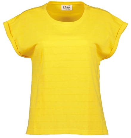 Blue Seven dames - Shirt 105856 geel uni KM 40