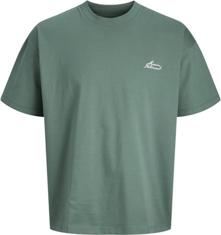 JACK&JONES - JCODUST SCRIPT BACK TEE SS CREW NECK - Heren - T-shirts