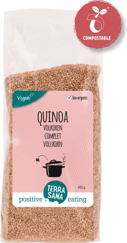 TerraSana Quinoa volkoren bio 400 Gram