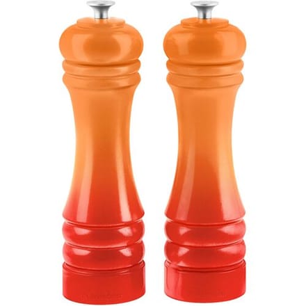 SILVERCREST Zout- en pepermolen set, 2-delig (oranje)