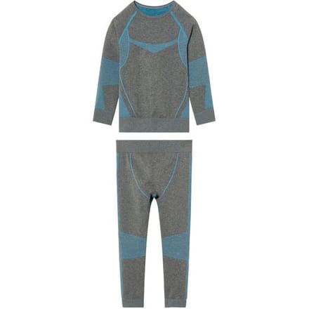 LUPILU Kinder thermo skiondergoed (Grijs, 98/104)