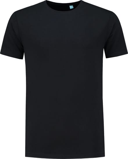 L&S T-shirt crewneck fine cotton elasthan