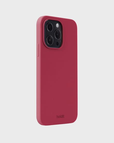 Holdit Silicone Case geschikt voor Apple iPhone 13 Pro - Red Velvet