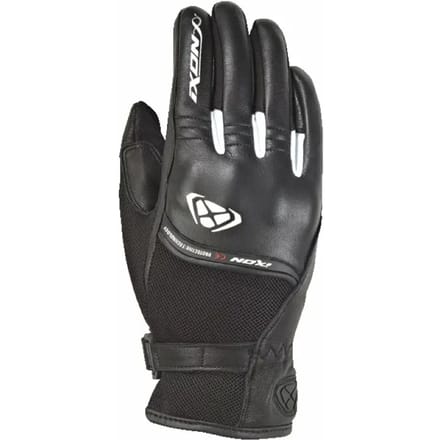 Zomer leren motorhandschoenen voor vrouwen Ixon rs shine 2