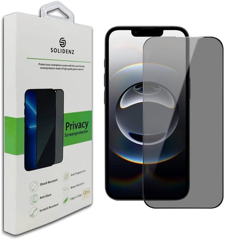 Solidenz Privacy Screenprotector - Geschikt voor Apple iPhone 17e / 16e