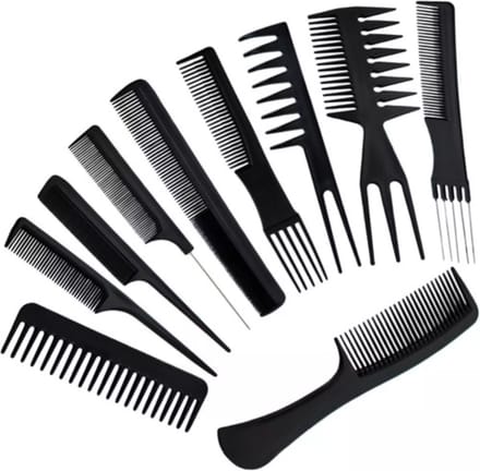 Finnacle - Kammen set - Kapperstool - Kappersset 10-delig - Haarstyling - Puntkam - Kam