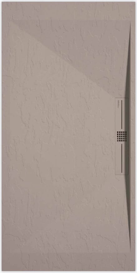 Sanifun douchebak Stone Side Sand Slate 1000 x 900 P