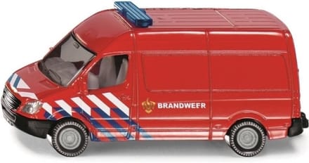 Siku 0805 003, Mercedes Benz Sprinter Brandweer, Metaal/Kunststof