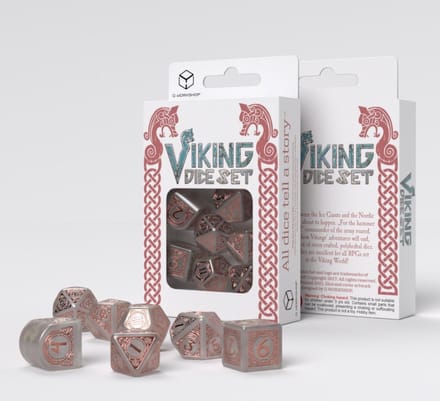 Q-Workshop Viking Modern Dice Set - Nilfheim (7)