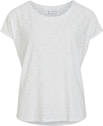 VILA - VIKAWA S/S O-NECK TOP/KA - Dames - Blouses