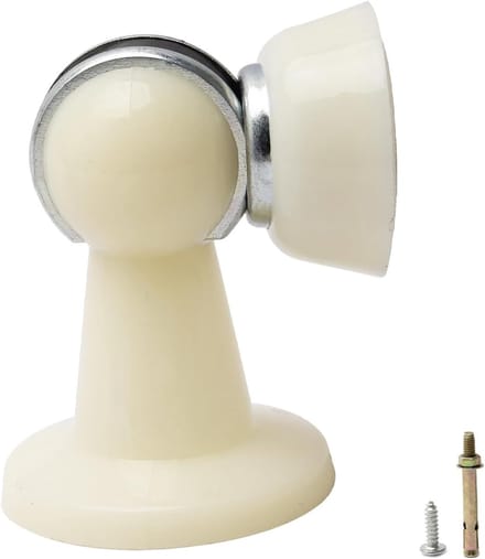 Magnetische Deurstopper - Deurvanger Deurhouder - Deuren Open Houden - Krachtig Magnetisch Effect - 303 inch Lengte - Beige