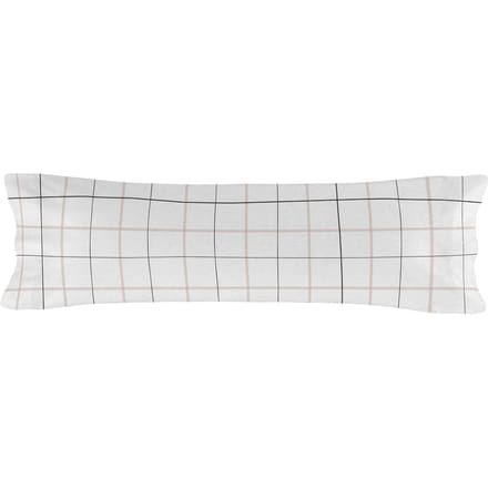 Kussensloop Tartan | Blanc