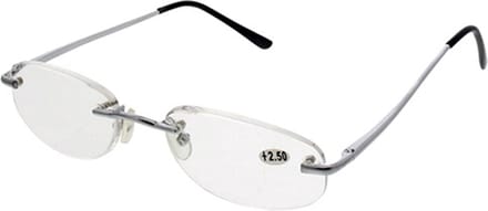 Leesbril glas met metalen veren +1.0