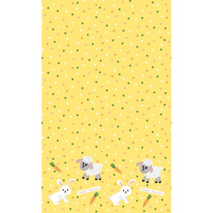 Paas Tafellaken Hoppy Easter 138x220 cm