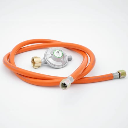 Gasslang met drukregelaar 1,5 meter 50mbar - Gasslang - 150cm - Barbecue gasslang