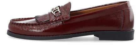 Bianco Leren loafers BIAPOP