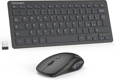 Draadloze toetsenbord- en muis set met Italiaanse QWERTY-indeling
