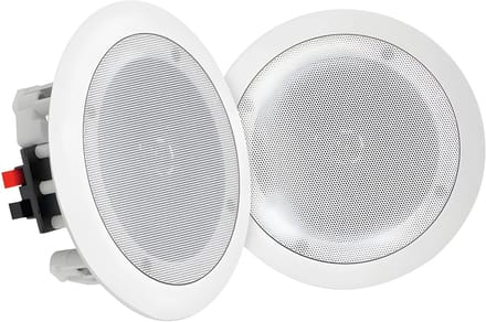 Pyle Inbouw Plafondspekers - 8 Inch Bluetooth Muurluidsprekers - 250 Watt -2-weg Binnen Stereo Speakersysteem (Set) - Wit