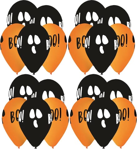 Halloween-ballonnen, set van 33 cm latex ballonnen / 20 stuks