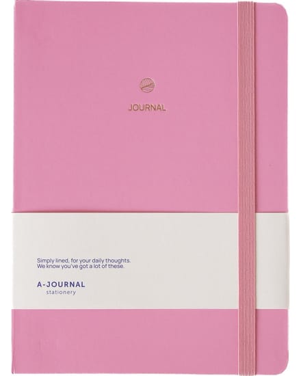 A-Journal - Bullet Journal - Roze Bordeaux - A5 - 192 pagina's