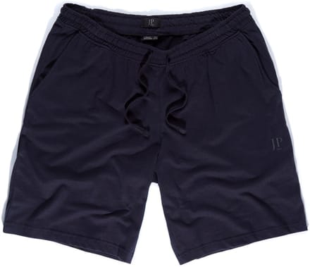 JP 1880 - Heren - Pyjamabroek loungewear shorts elastische band - Donkermarine - Maat 8XL