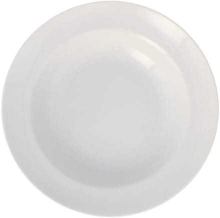 Lubiana Roma Diep Bord 24 cm Wit Porselein