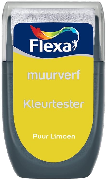 Flexa - Kleurtester Muurverf - Puur Limoen - Mengverf - 30 Ml