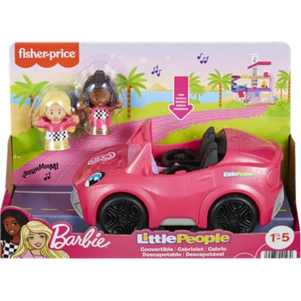 Fisher-Price Little People Barbie Cabriolet met Figuurtjes