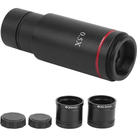 Microscoop Camera Adapter 0.5X Keer C-Mount voor AmScope CCD Interface Verkleinlens