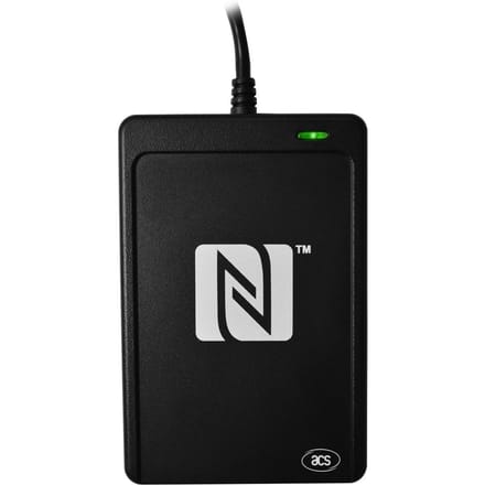 ACS ACR1252U-M1 card reader USB Black, NFC Reader III