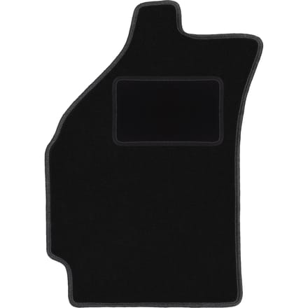 Bestuurdersmat zwart voor: Chevrolet Matiz hatchback (2004-2009)